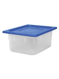 Caterchef Bac Gastro + couv.GN1/2 150mmh - bleu